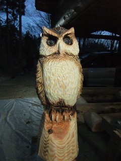 _̒ӂ낤EChainsaw art Owl